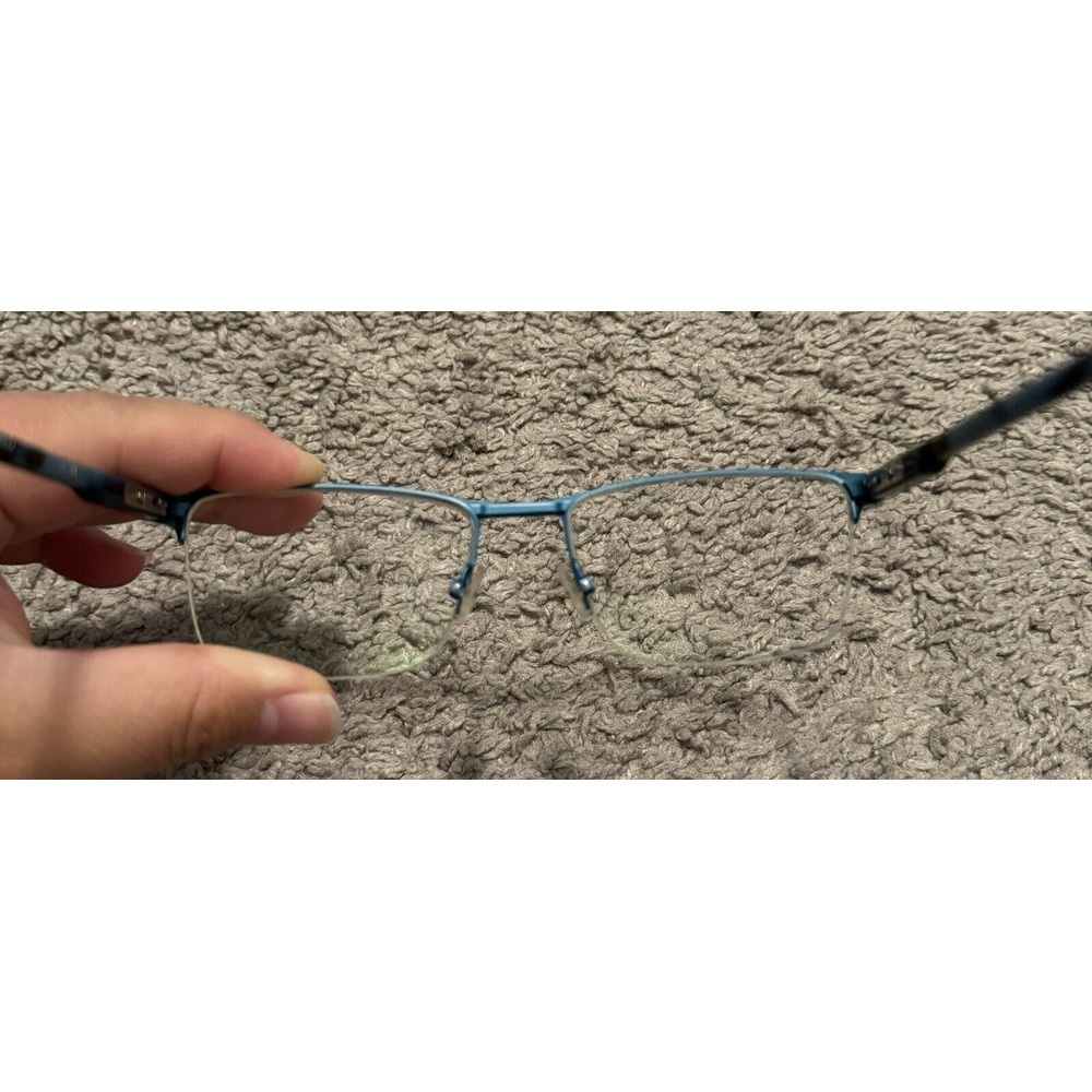 Oga Morel France Eyeglasses Frames‎ 10110O GB13 Blue Black - Picture 10 of 12